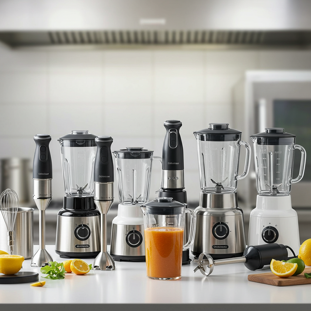 Profesyonel Mutfaklar İçin En İyi El Blender Modelleri