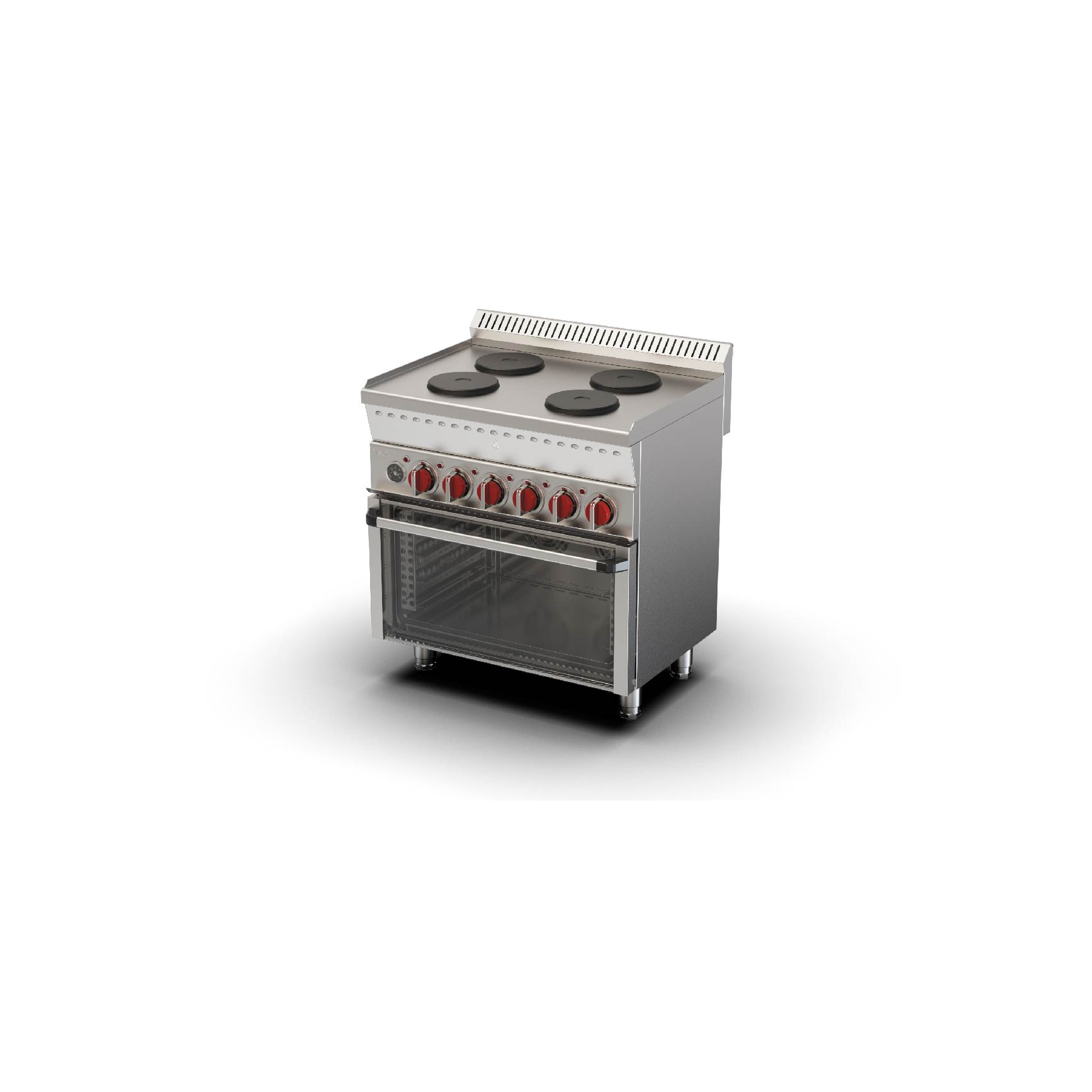 4’lü Elektrikli Kuzine & Electrical Range With Oven