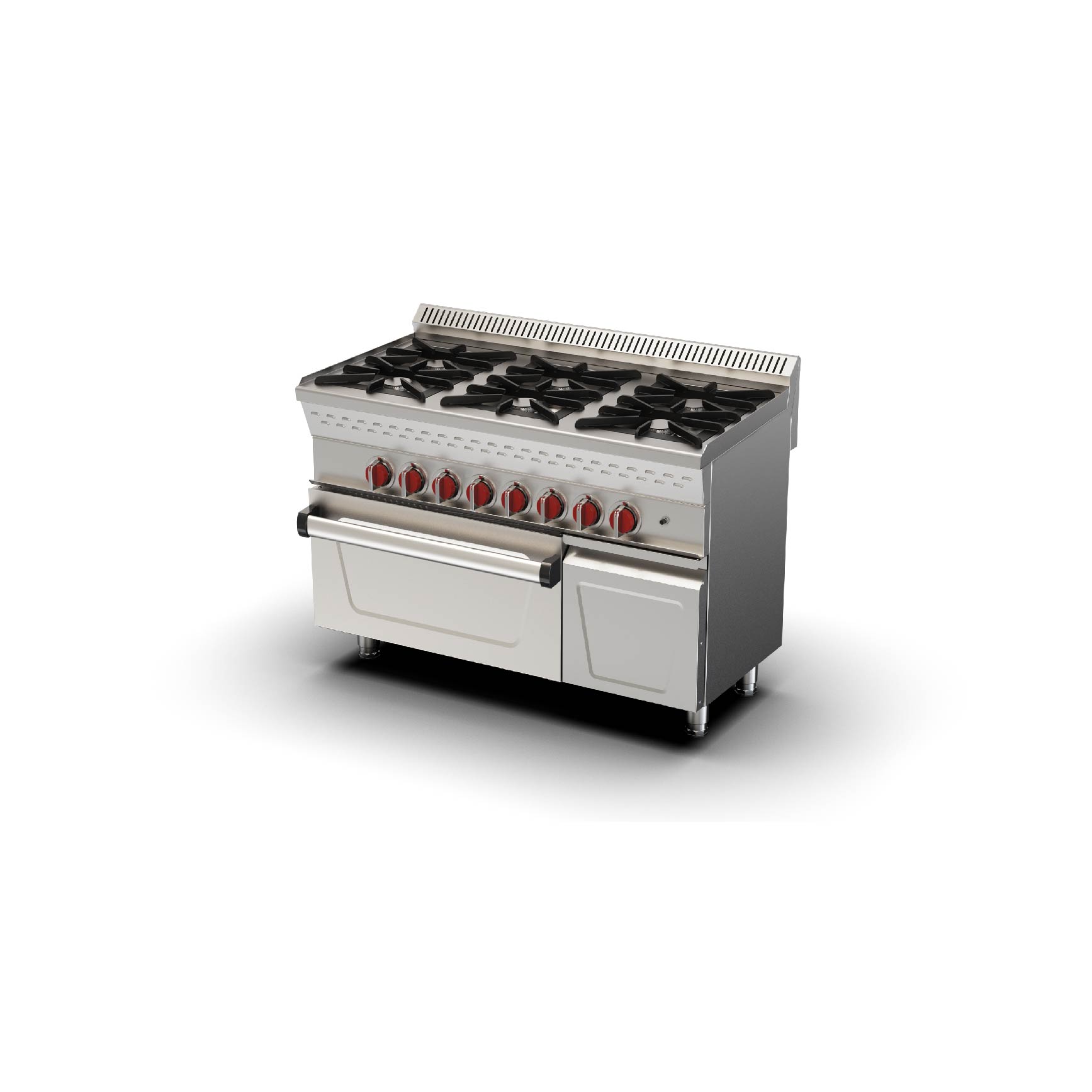 6’lı Gazlı Kuzine & Gas Range With Oven