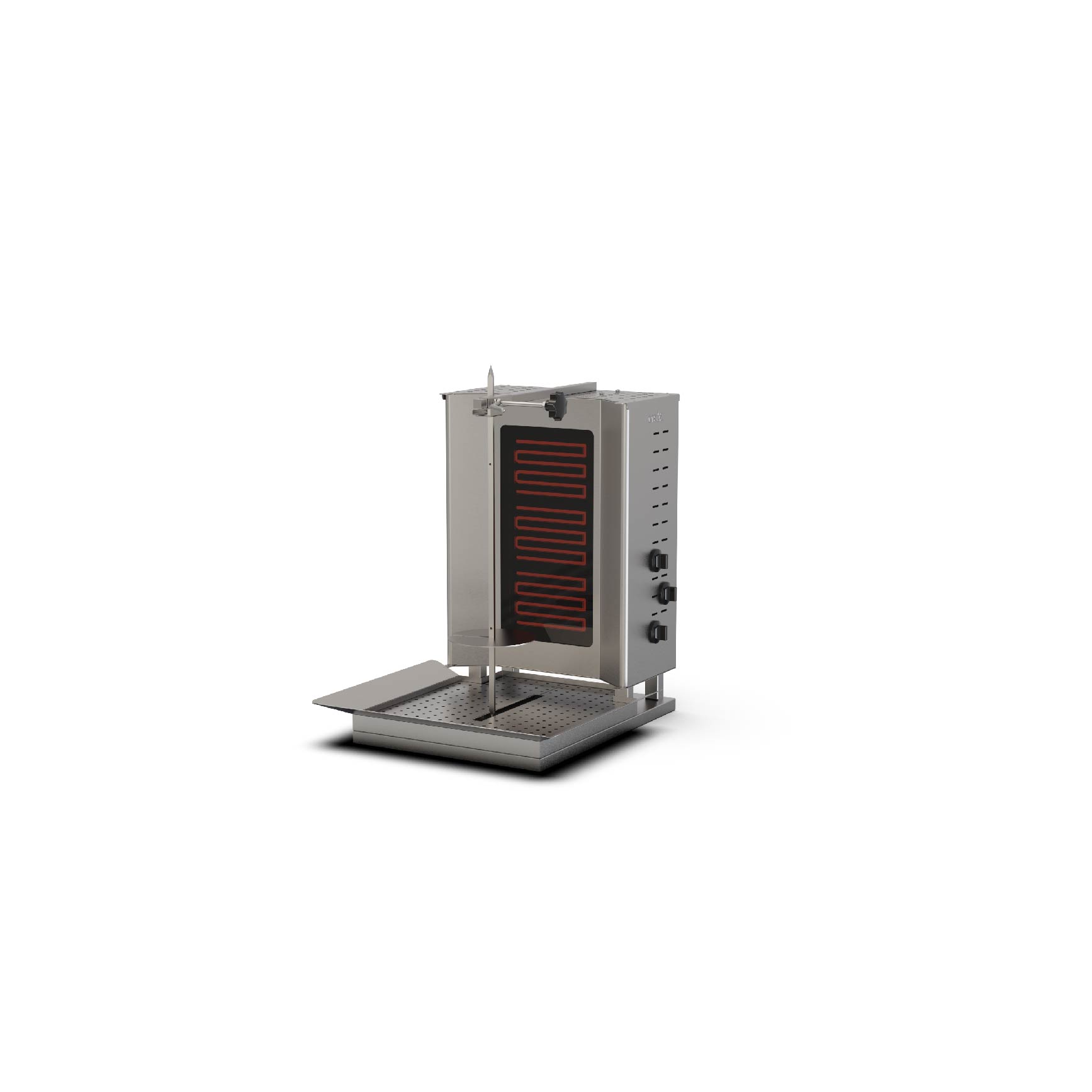 Döner Ocağı Elektrikli (3’lü Motorsuz)