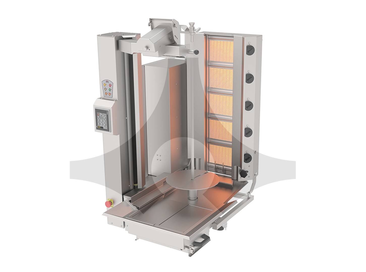 ADR-C1-5G Compact Döner Robotu Gazlı 5 Gözlü