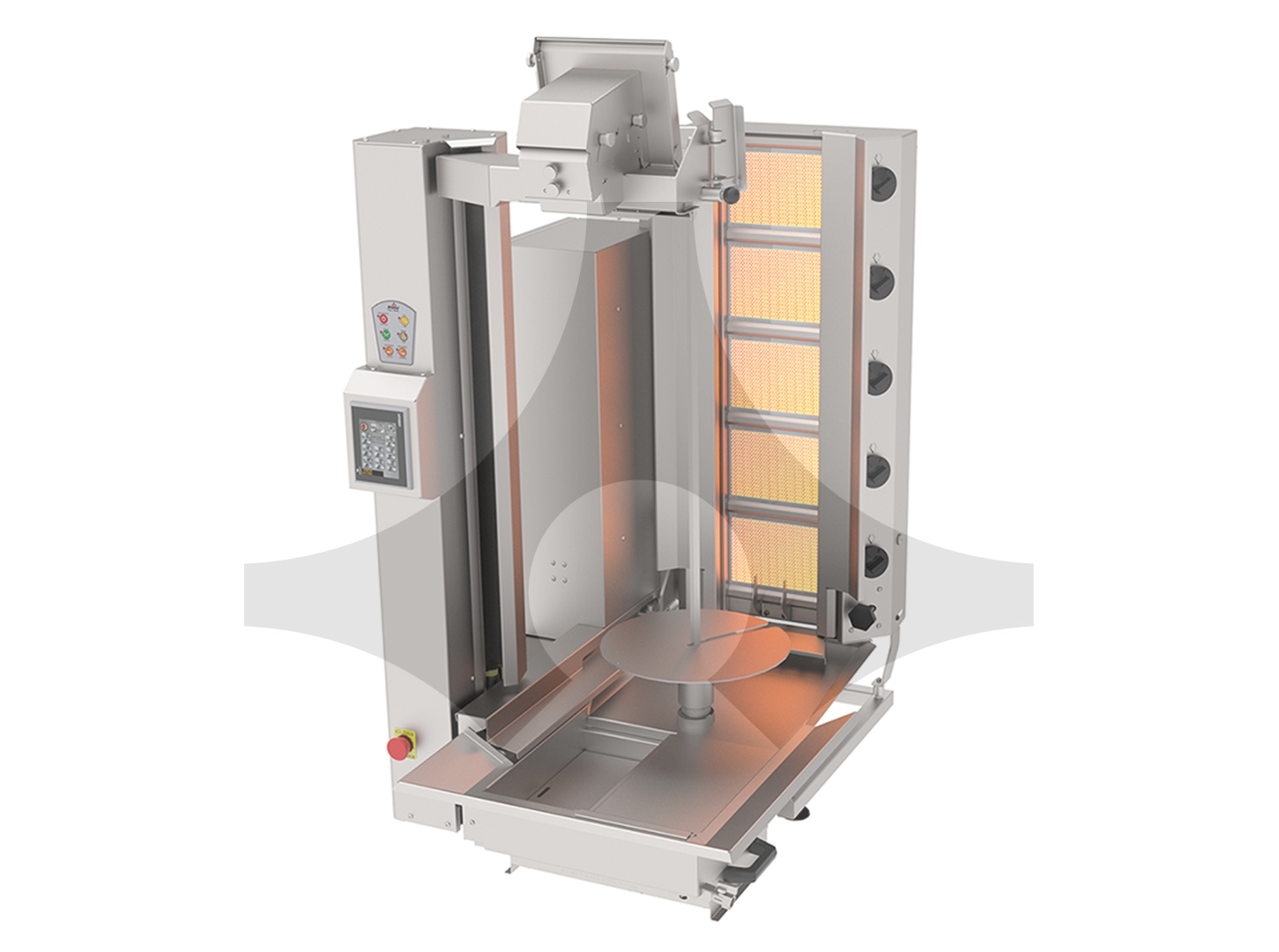 ADR-C1-5G-GK Compact Döner Robotu Gazlı 5 Gözlü Geniş Kesim