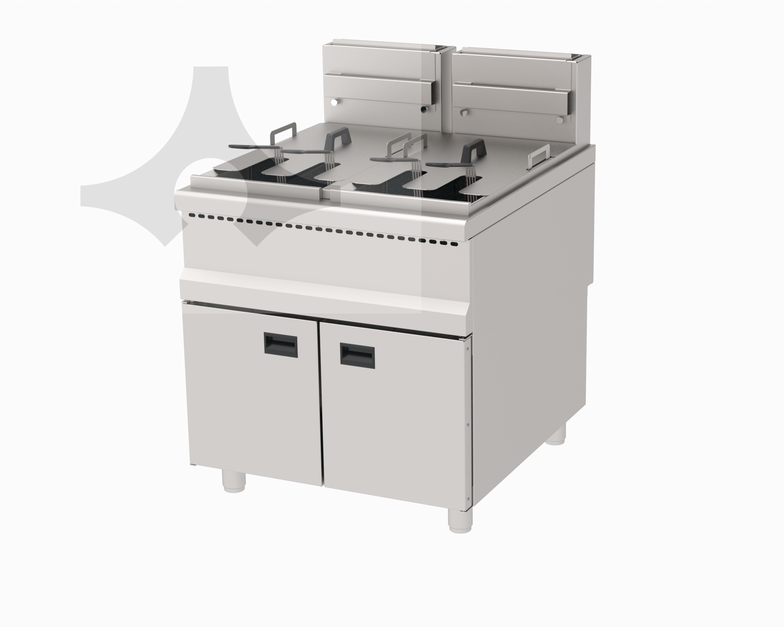 AGF-890-D GAZLI FRİTÖZ 80x90x30