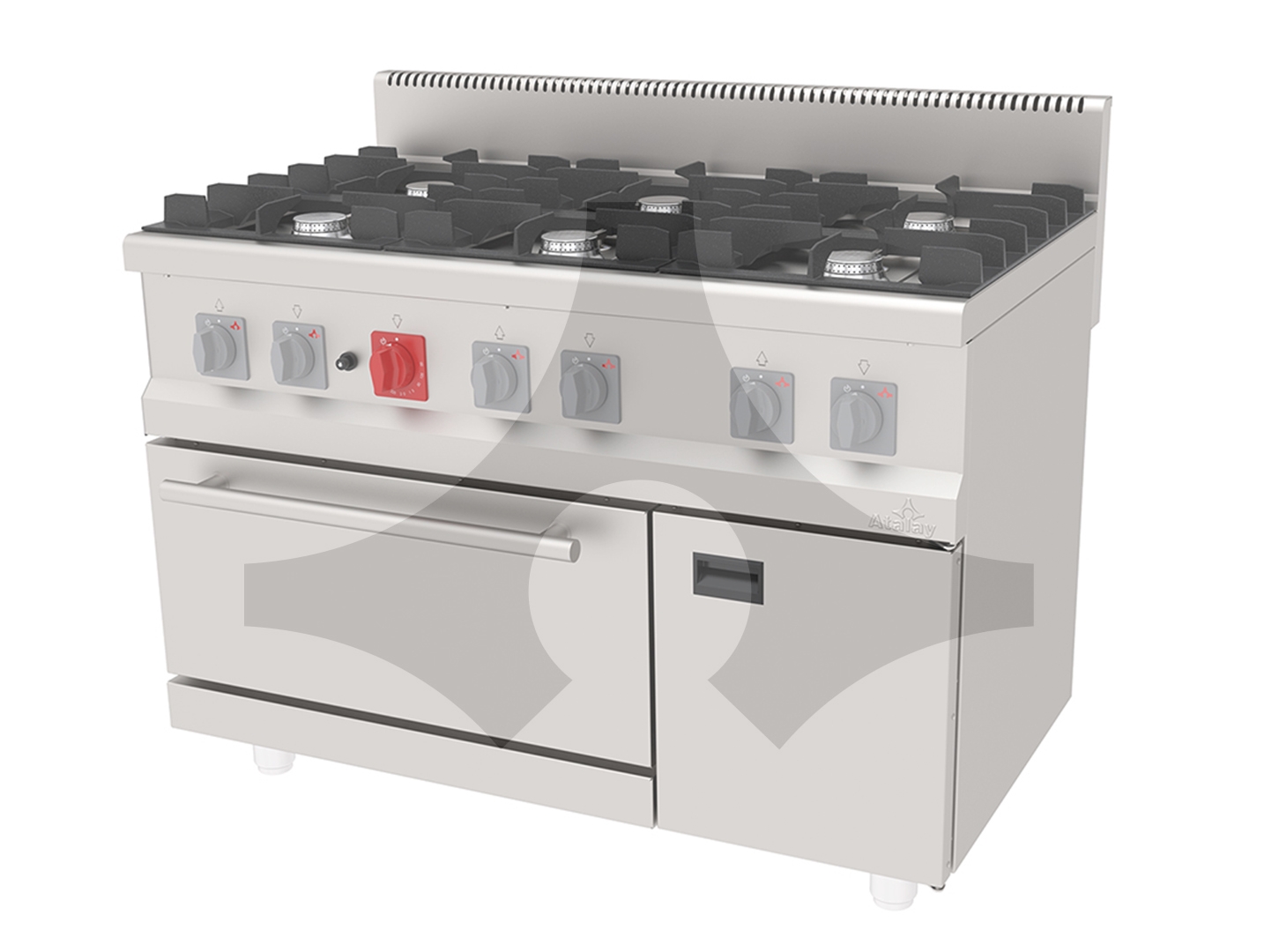 AGK-1270 Gazlı Kuzine