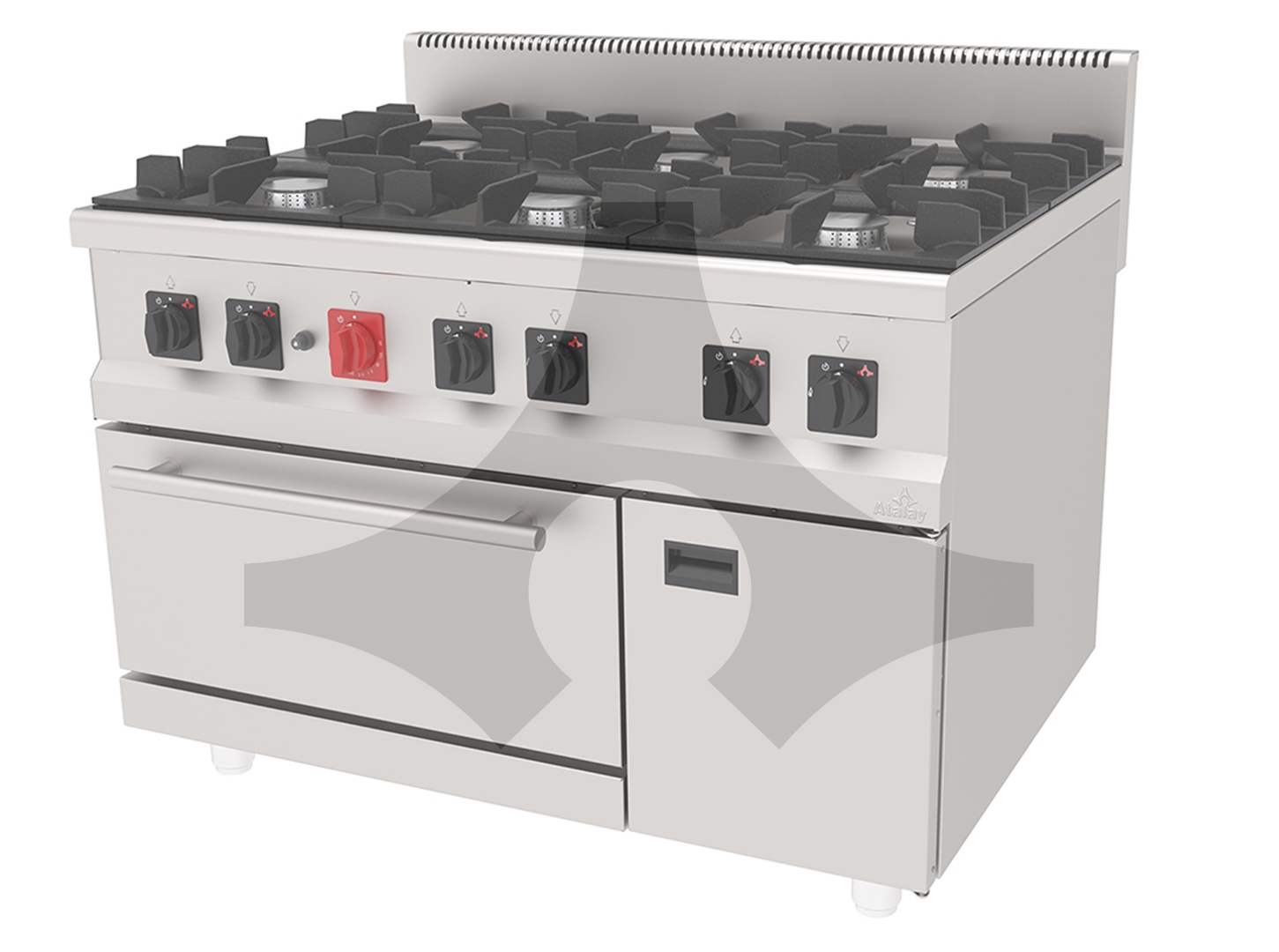 AGK-1290 Gazlı Kuzine