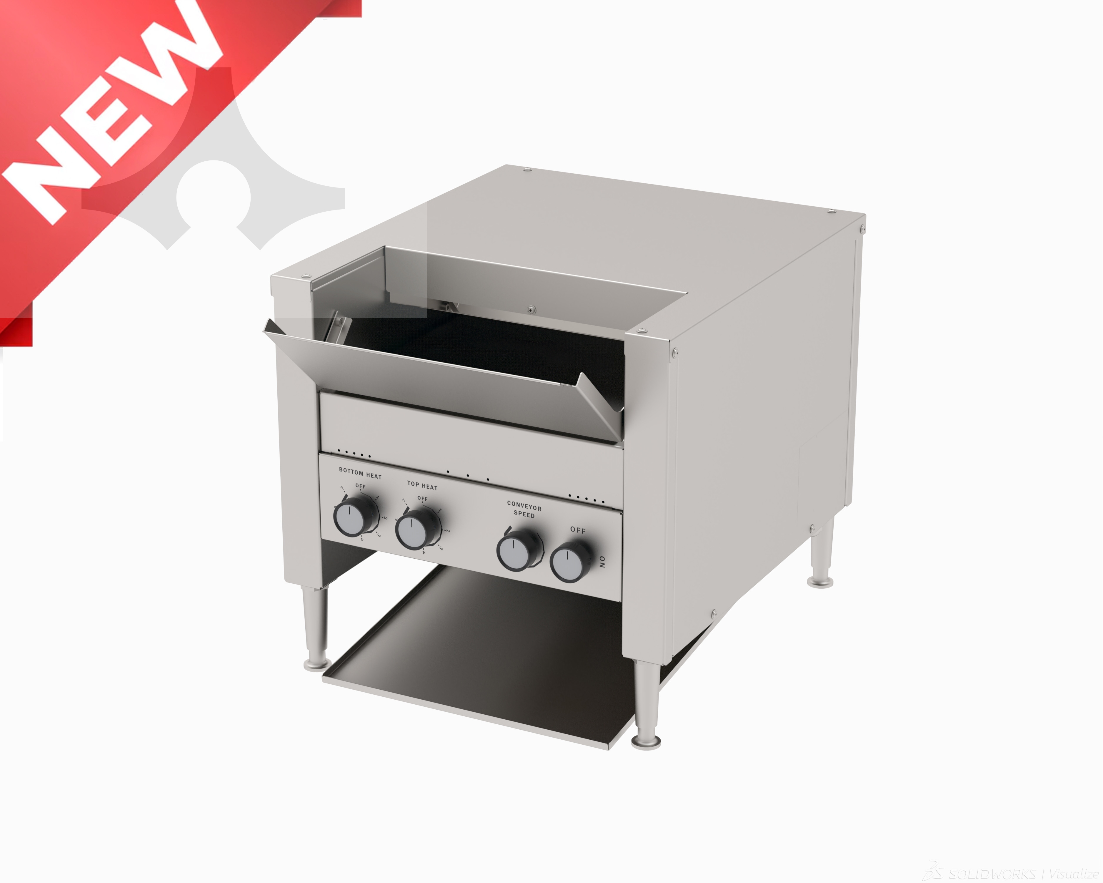 AKEK-02 INFRARED ITICILI TRIFAZE EKMEK KIZARTMA