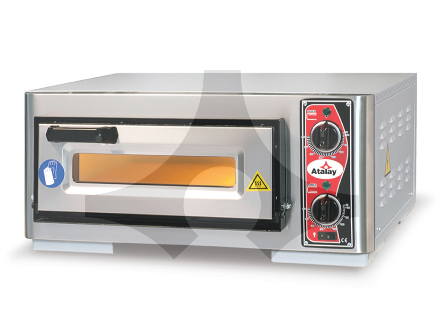 APF-40-1 Pizza Fırını 40x40 Tek Katlı