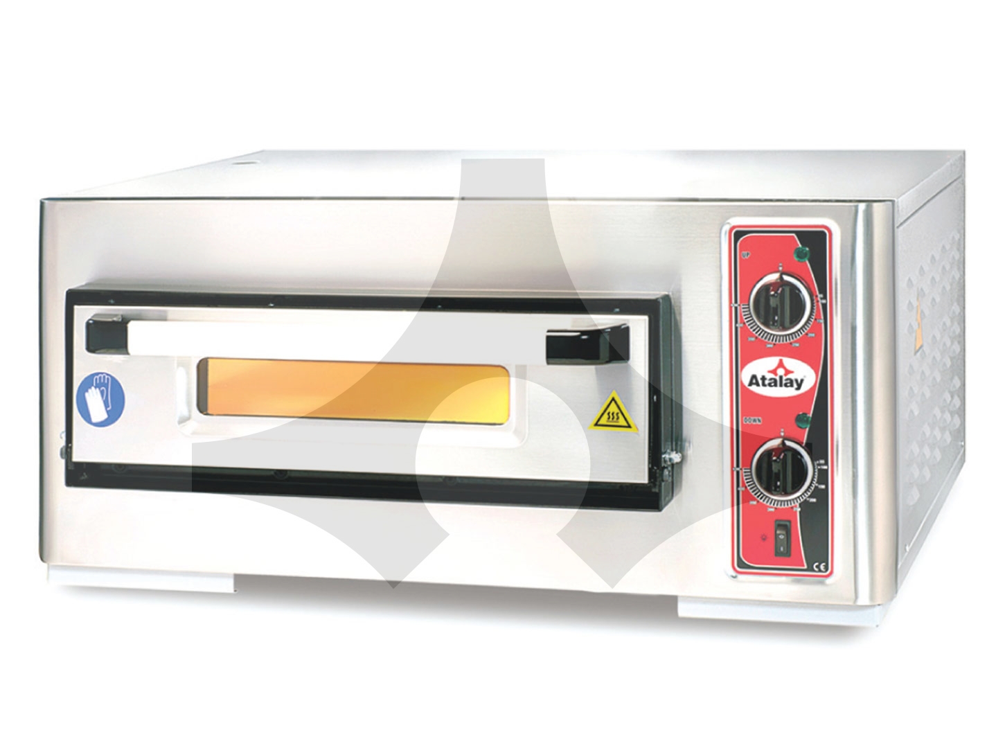 APF-50-1 Pizza Fırını 50x50 Tek Katlı