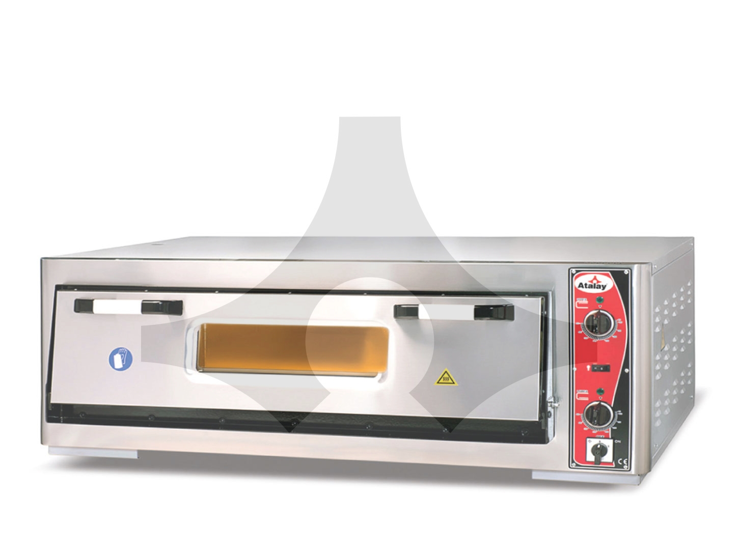 APF-92-1 Pizza Fırını 92x92 Tek Katlı