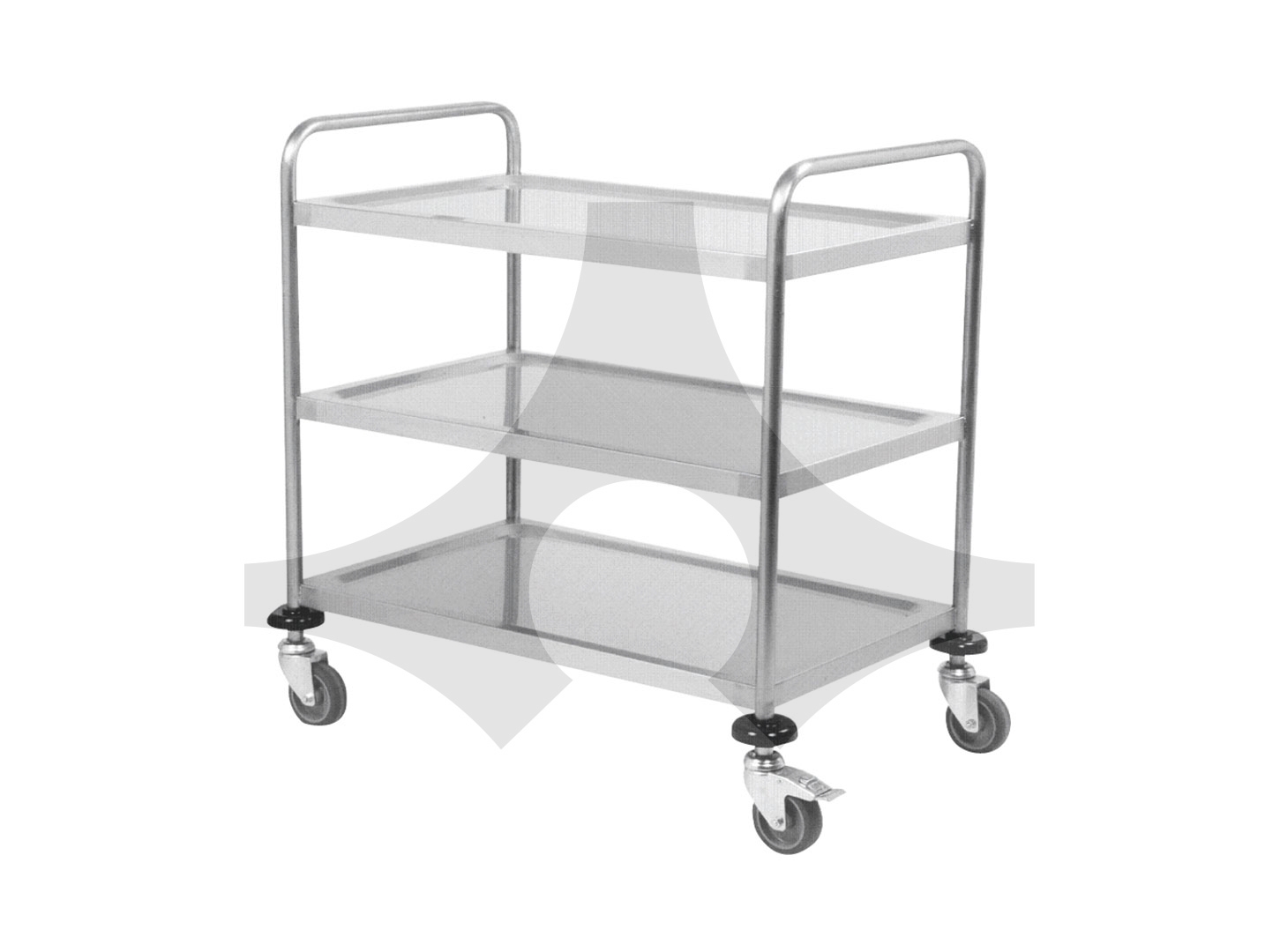 ASA-860-3 Servis Arabası 800x600 3 Raflı