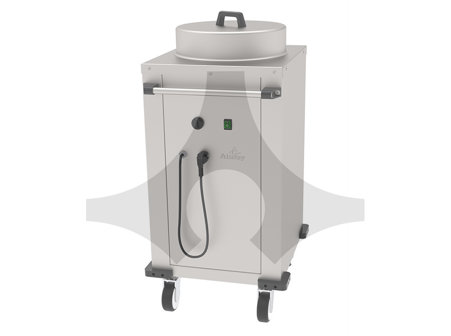 ATI-50 Tabak Otomat Arabası Isıtmalı 50 Tabaklık