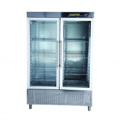 CPG-202-UCGD DİK TİP GASTRONORM BUZDOLABI - 2 TAM CAM KAPILI,ÜSTTEN MOTORLU