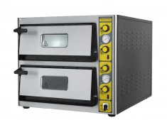 NCE-T 16 ELEKTRİKLİ PİZZA FIRINI-TEK KATLI- TERMOMETRELİ