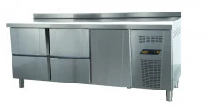 TNS-63-2D TEZGAH TİP SNACK DERİN DONDURUCU - 2 ÇEKMECELİ + 2 KAPILI
