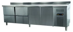 TPS-64-2D TEZGAH TİP SNACK BUZDOLABI- 2 ÇEKMECELİ + 3 KAPILI